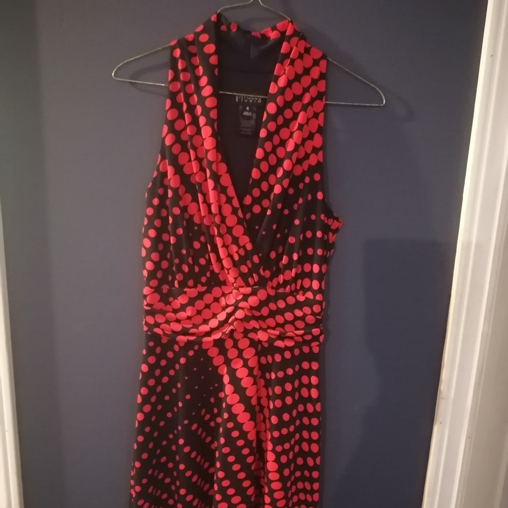 Polkadot swing dress